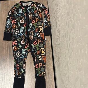 Fletch Colorful Alphabet 2T Footie